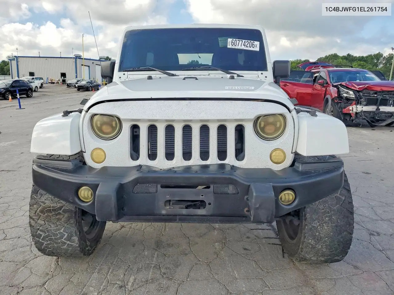 2014 Jeep Wrangler VIN: 1C4BJWFG1EL261754 Lot: 60774206