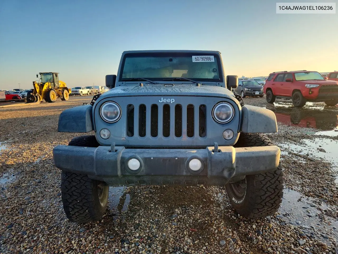 2014 Jeep Wrangler Sport VIN: 1C4AJWAG1EL106236 Lot: 60790986