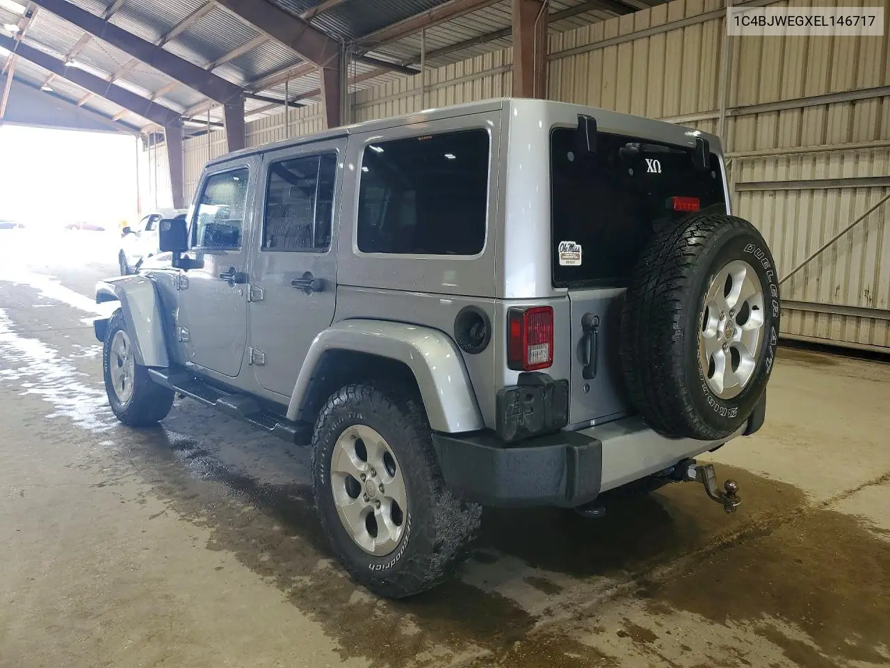 2014 Jeep Wrangler Unlimited Sahara VIN: 1C4BJWEGXEL146717 Lot: 61747976