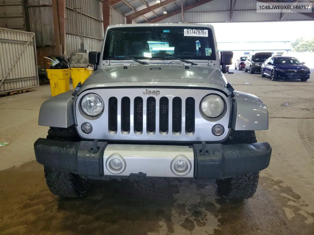 2014 Jeep Wrangler Unlimited Sahara VIN: 1C4BJWEGXEL146717 Lot: 61747976