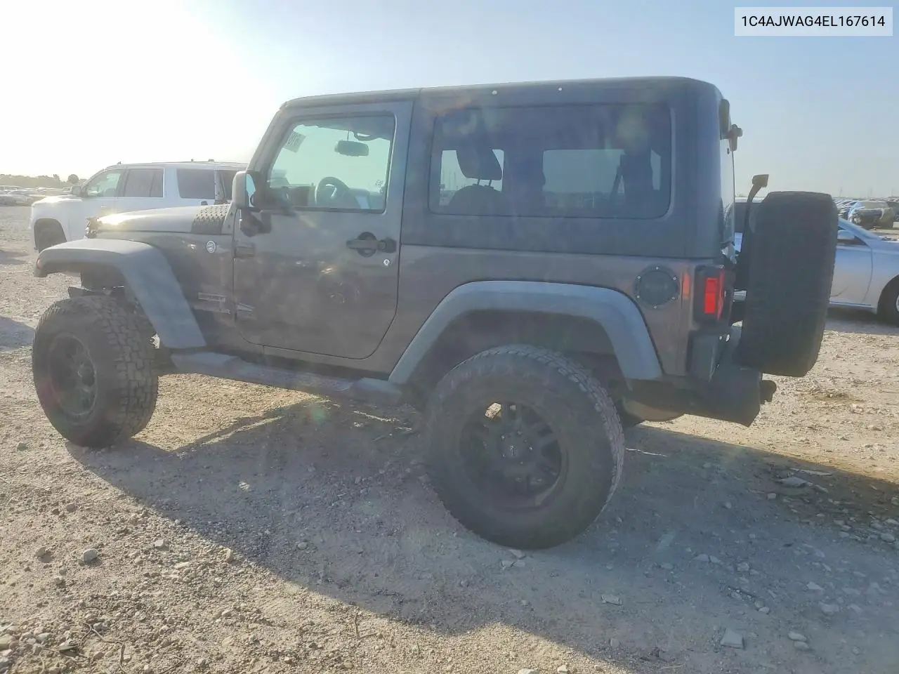 2014 Jeep Wrangler Sport VIN: 1C4AJWAG4EL167614 Lot: 61871266