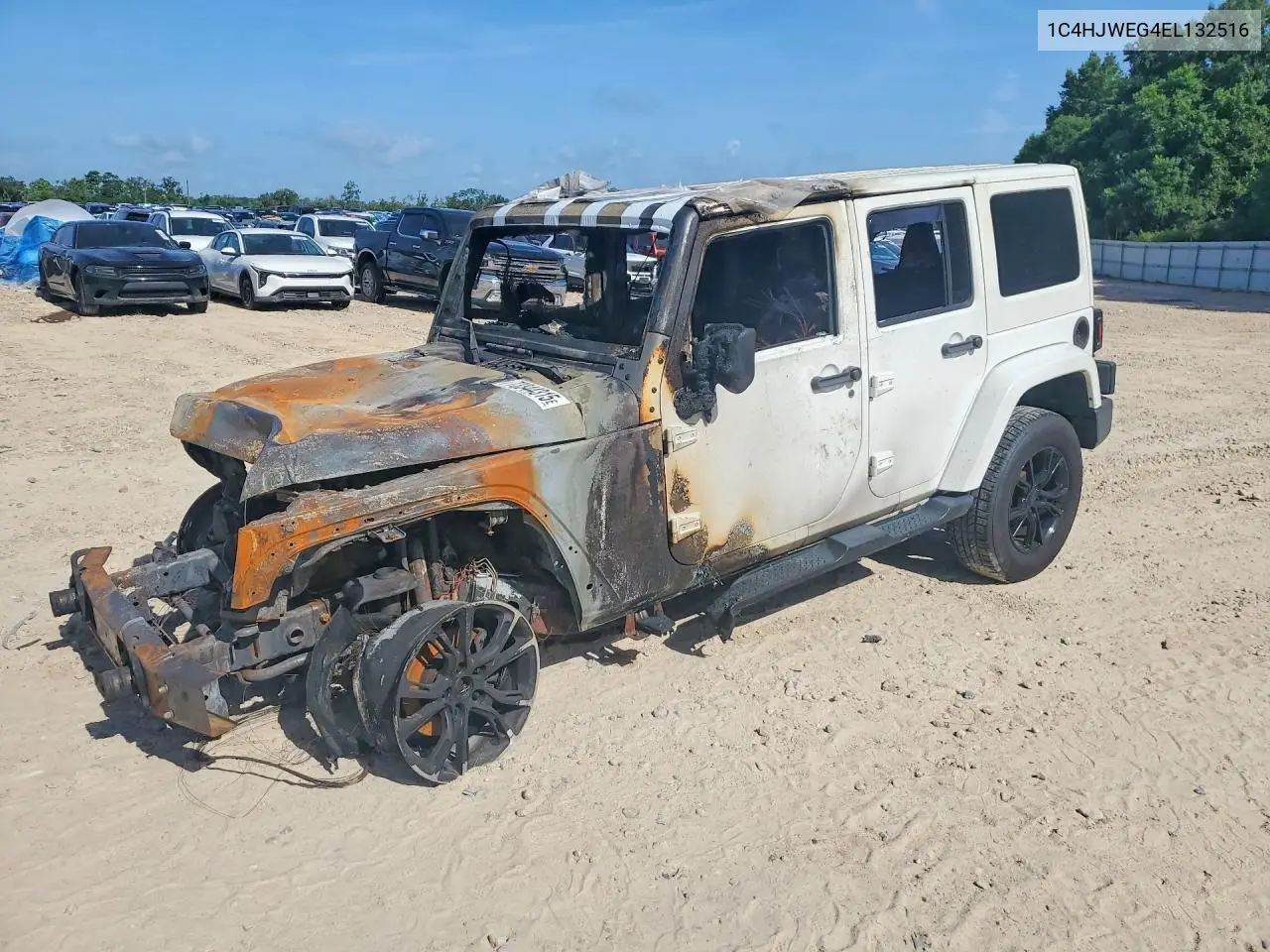 2014 Jeep Wrangler Unlimited Sahara VIN: 1C4HJWEG4EL132516 Lot: 73344315