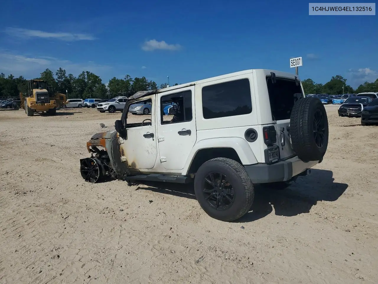 2014 Jeep Wrangler Unlimited Sahara VIN: 1C4HJWEG4EL132516 Lot: 73344315