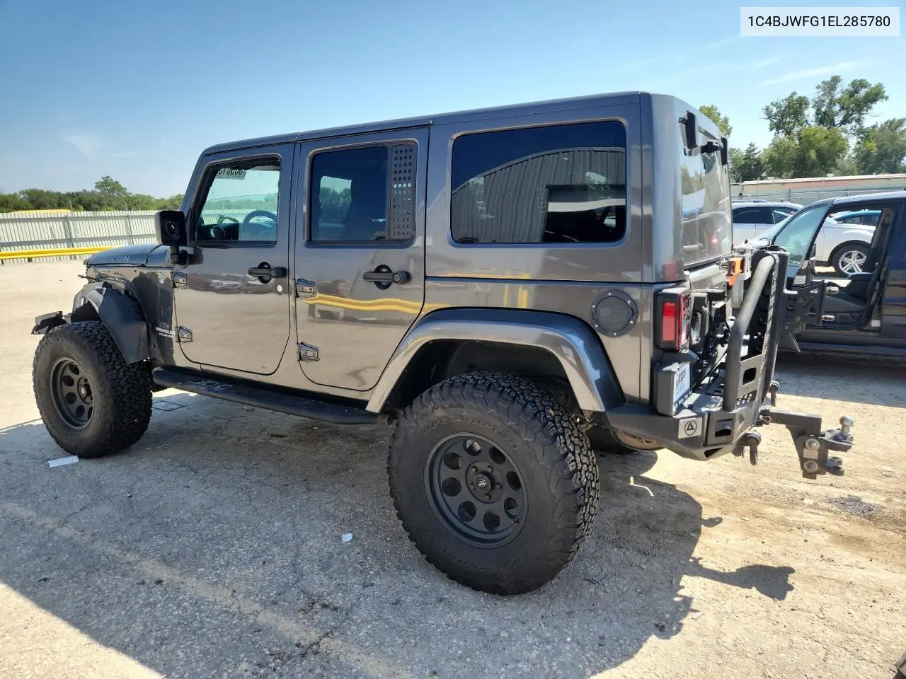 1C4BJWFG1EL285780 2014 Jeep Wrangler Unlimited Rubicon