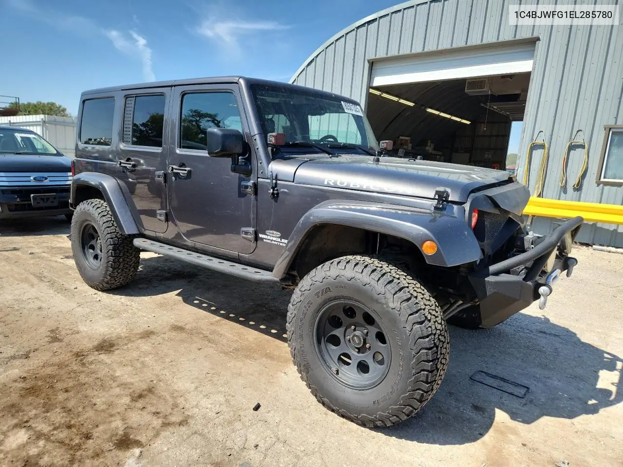 1C4BJWFG1EL285780 2014 Jeep Wrangler Unlimited Rubicon