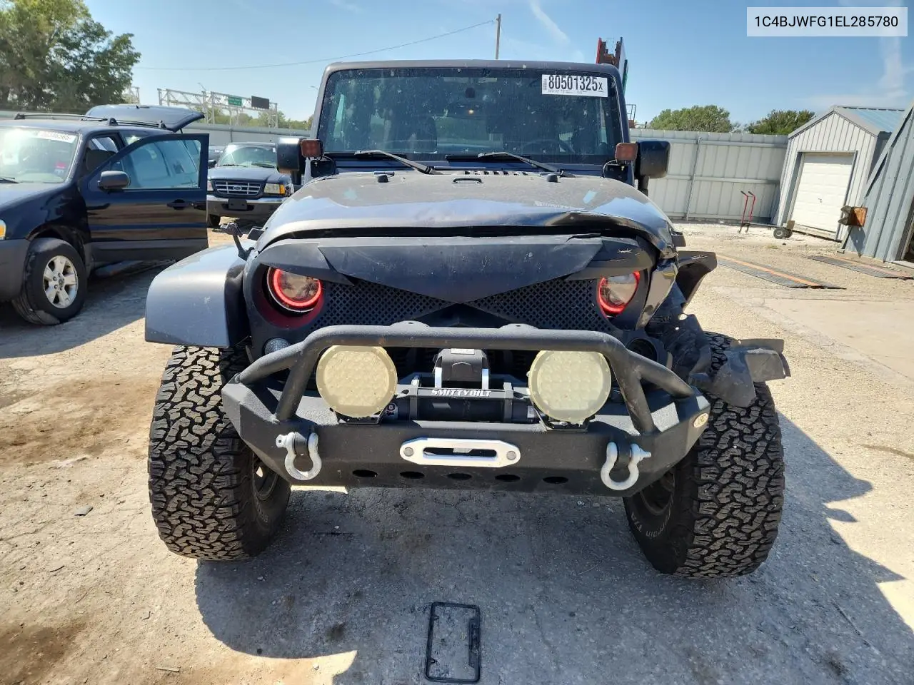 1C4BJWFG1EL285780 2014 Jeep Wrangler Unlimited Rubicon