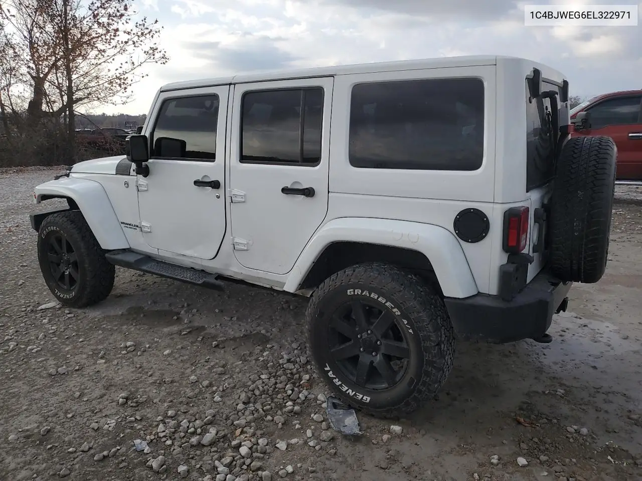 1C4BJWEG6EL322971 2014 Jeep Wrangler Unlimited Sahara