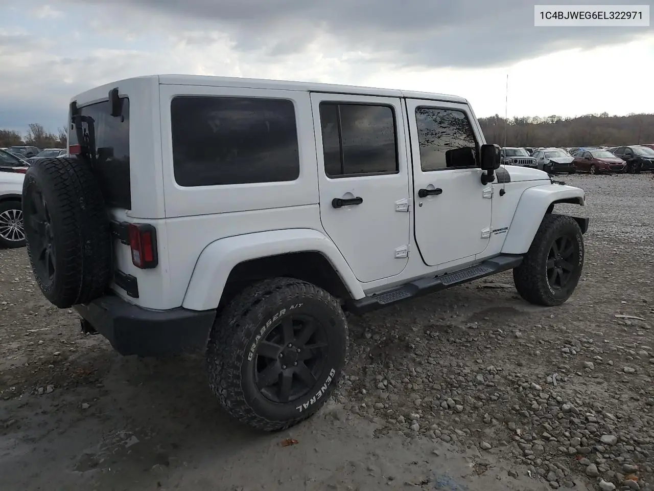 1C4BJWEG6EL322971 2014 Jeep Wrangler Unlimited Sahara
