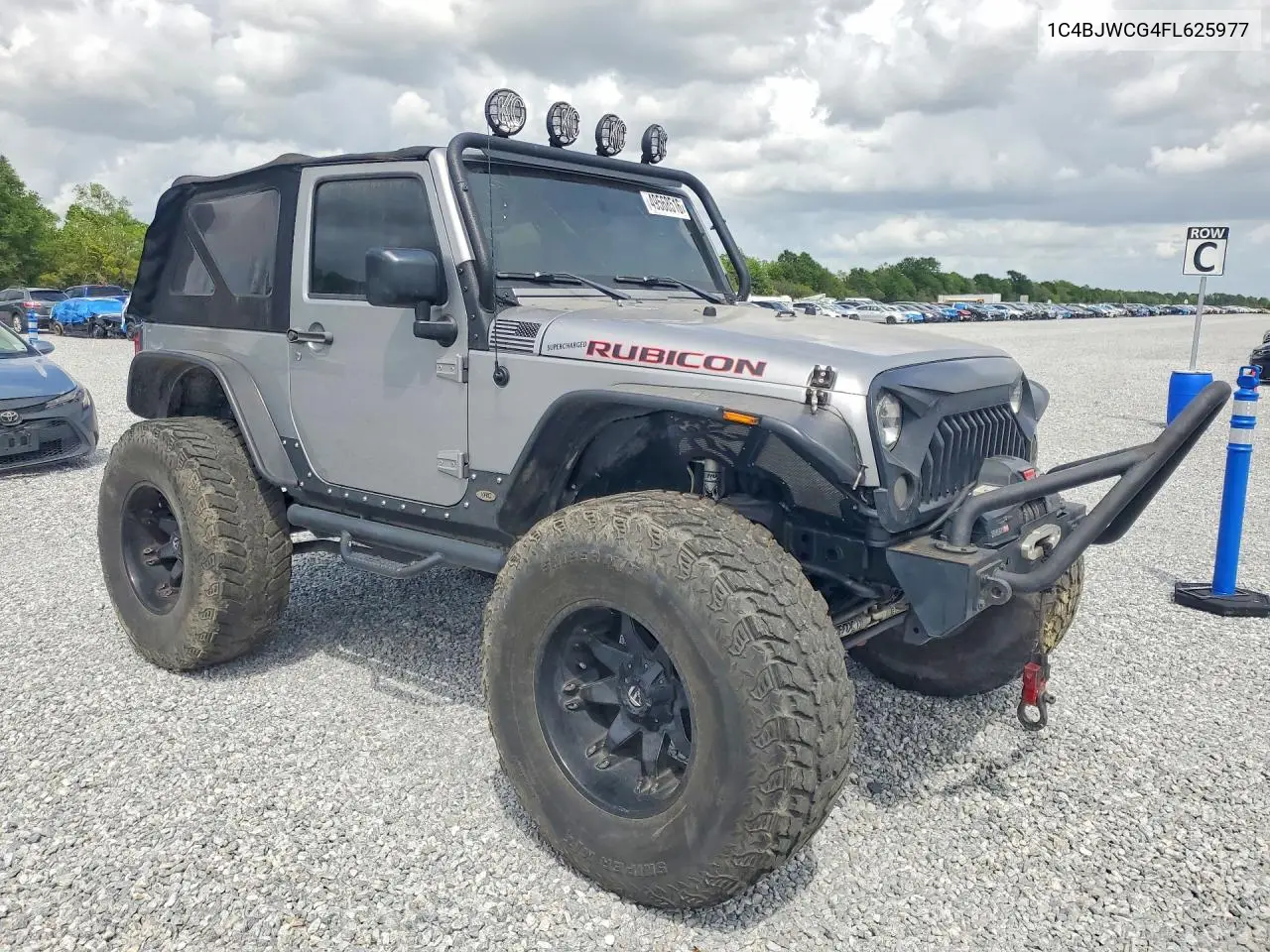 1C4BJWCG4FL625977 2015 Jeep Wrangler Rubicon
