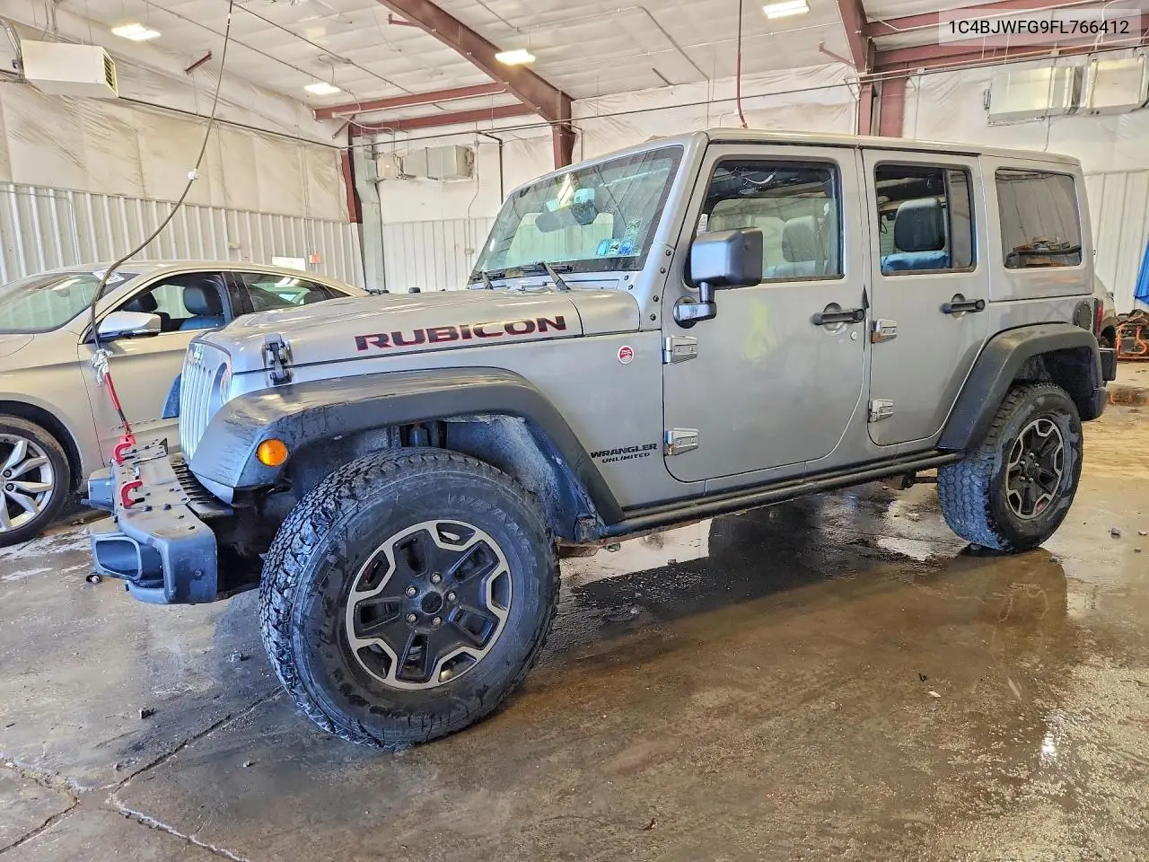 2015 Jeep Wrangler Unlimited Rubicon VIN: 1C4BJWFG9FL766412 Lot: 54333286
