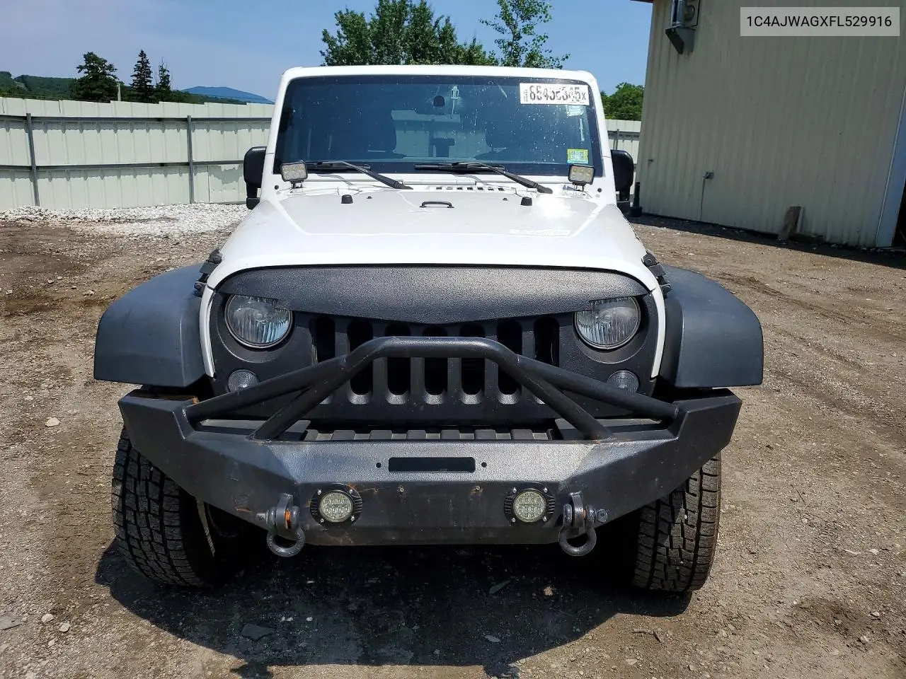 2015 Jeep Wrangler Sport VIN: 1C4AJWAGXFL529916 Lot: 85456345