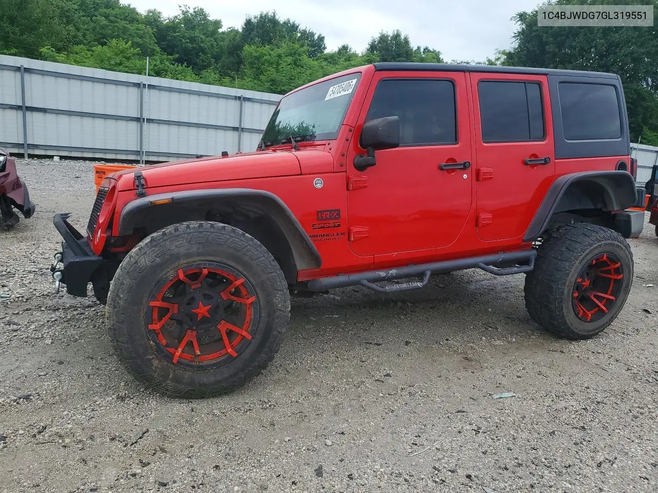 2016 Jeep Wrangler Unlimited Sport