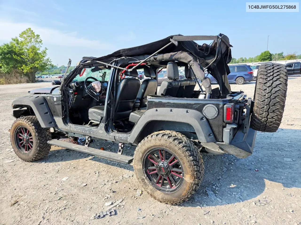 2016 Jeep Wrangler Unlimited Rubicon VIN: 1C4BJWFG5GL275868 Lot: 59815646