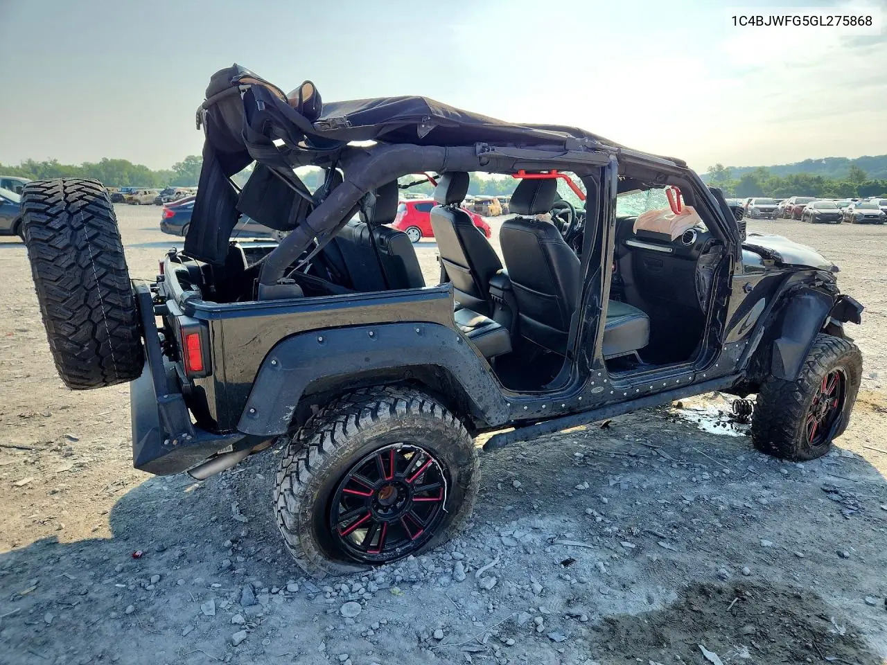 2016 Jeep Wrangler Unlimited Rubicon VIN: 1C4BJWFG5GL275868 Lot: 59815646