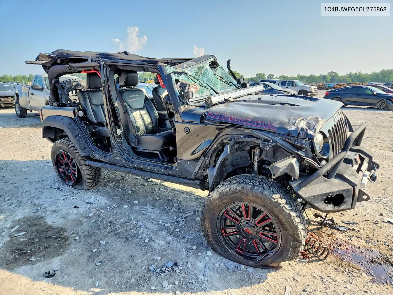 2016 Jeep Wrangler Unlimited Rubicon VIN: 1C4BJWFG5GL275868 Lot: 59815646