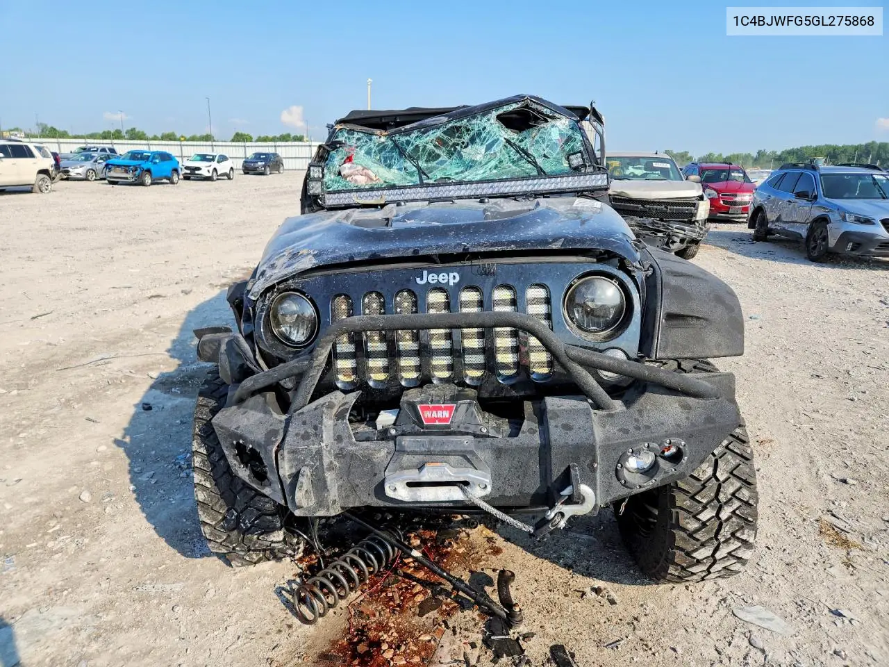 2016 Jeep Wrangler Unlimited Rubicon VIN: 1C4BJWFG5GL275868 Lot: 59815646