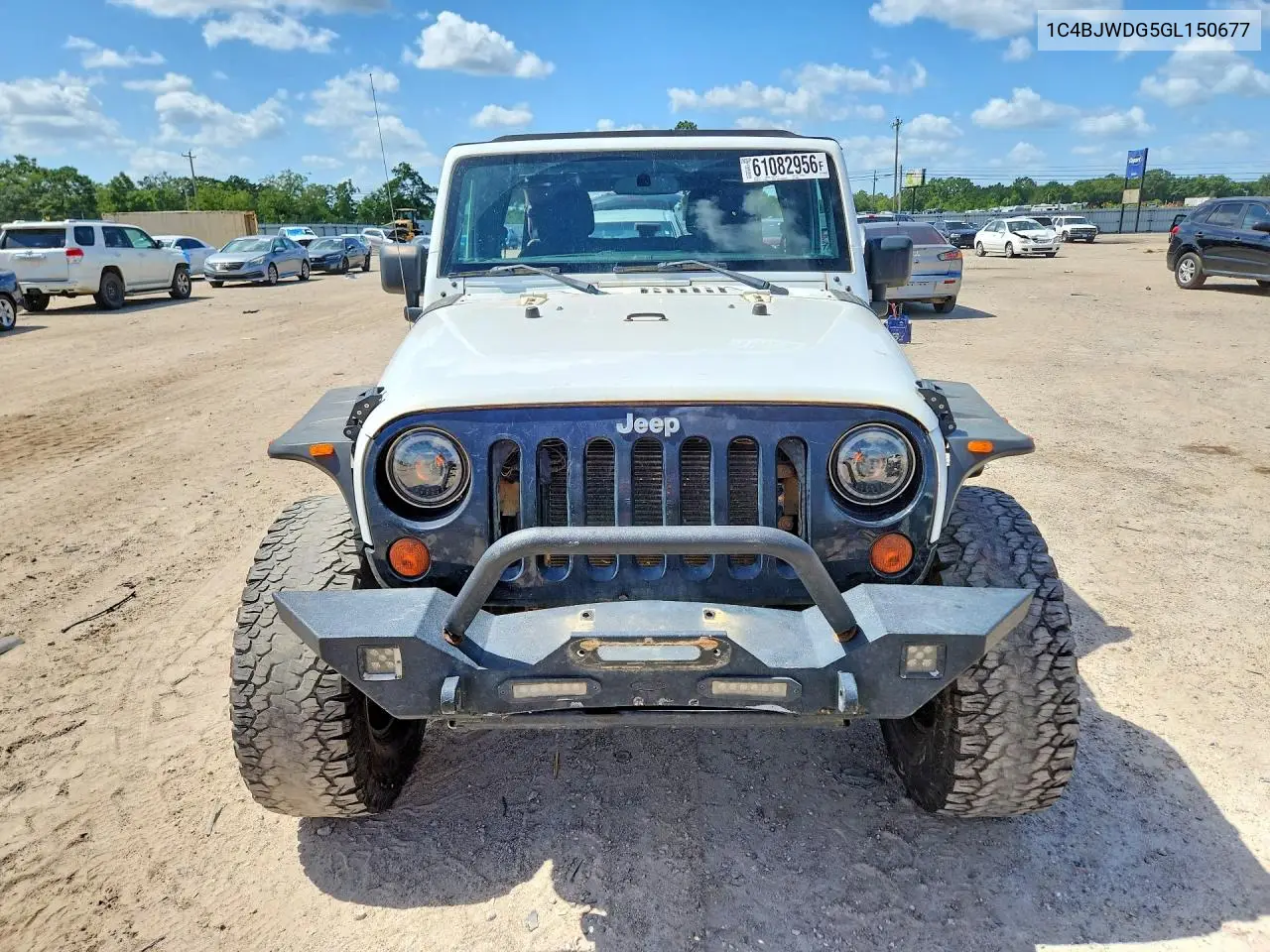 2016 Jeep Wrangler Unlimited Sport VIN: 1C4BJWDG5GL150677 Lot: 61082956