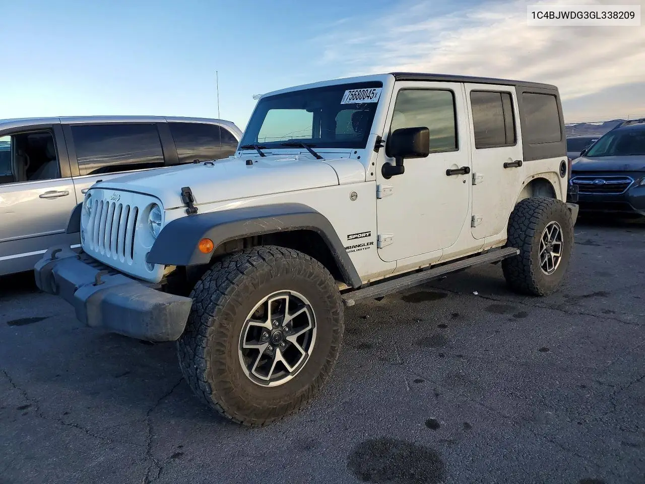 2016 Jeep Wrangler Unlimited Sport