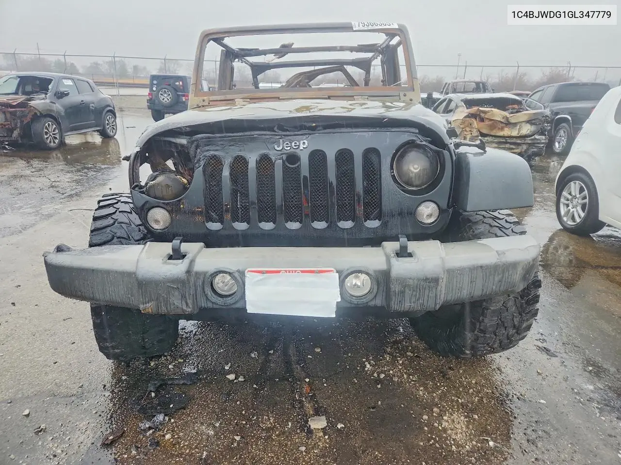 2016 Jeep Wrangler Unlimited Sport VIN: 1C4BJWDG1GL347779 Lot: 79366365