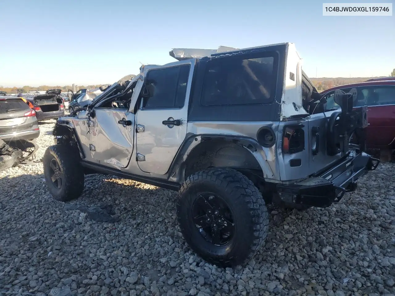 1C4BJWDGXGL159746 2016 Jeep Wrangler Unlimited Sport