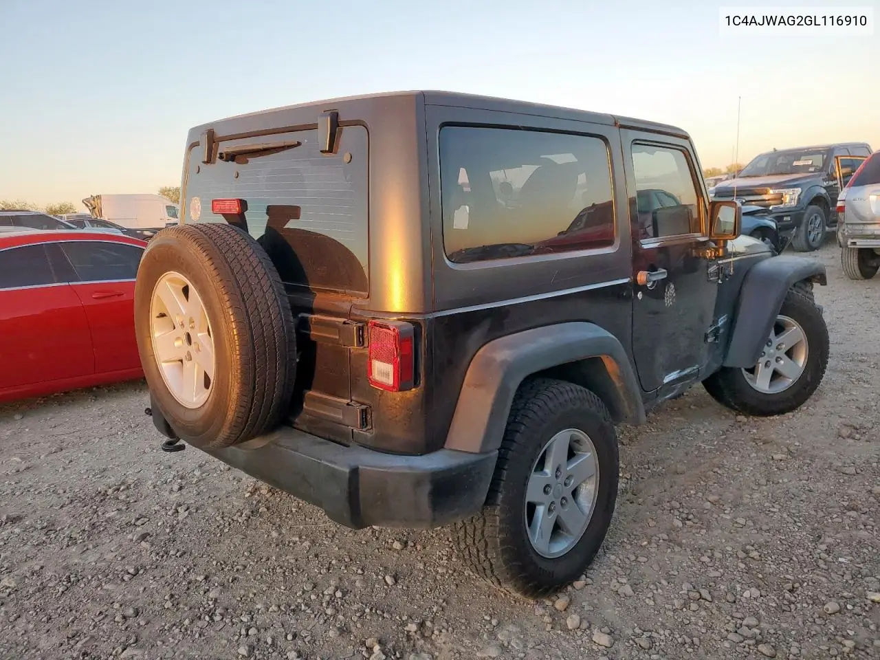 1C4AJWAG2GL116910 2016 Jeep Wrangler Sport
