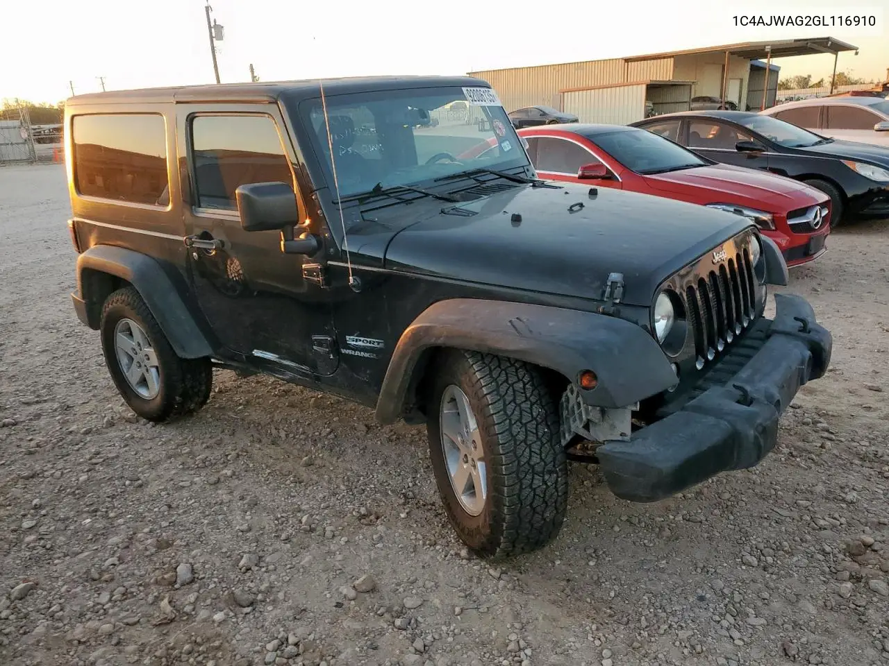 1C4AJWAG2GL116910 2016 Jeep Wrangler Sport