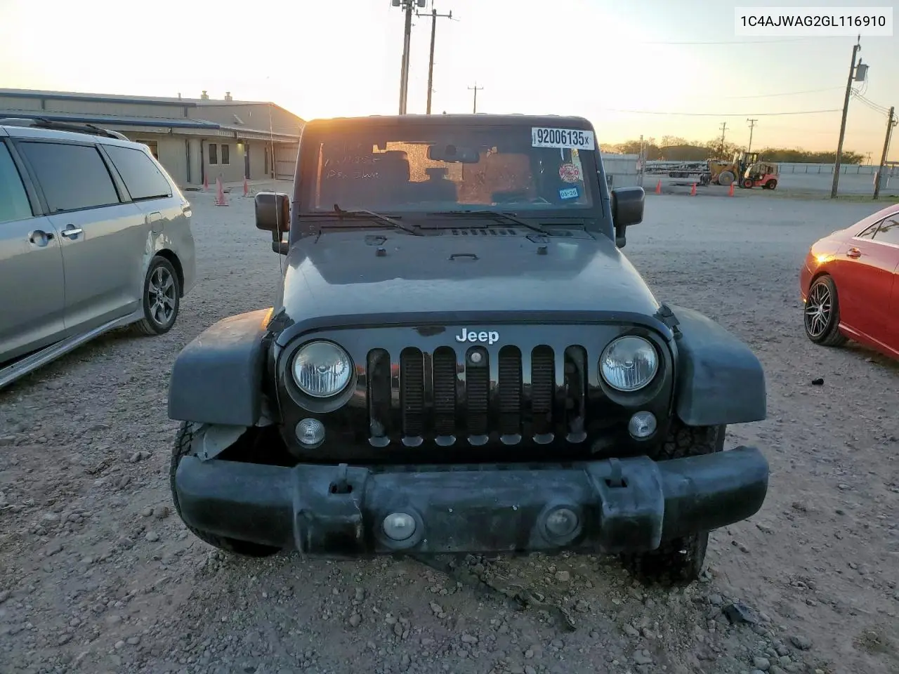 1C4AJWAG2GL116910 2016 Jeep Wrangler Sport