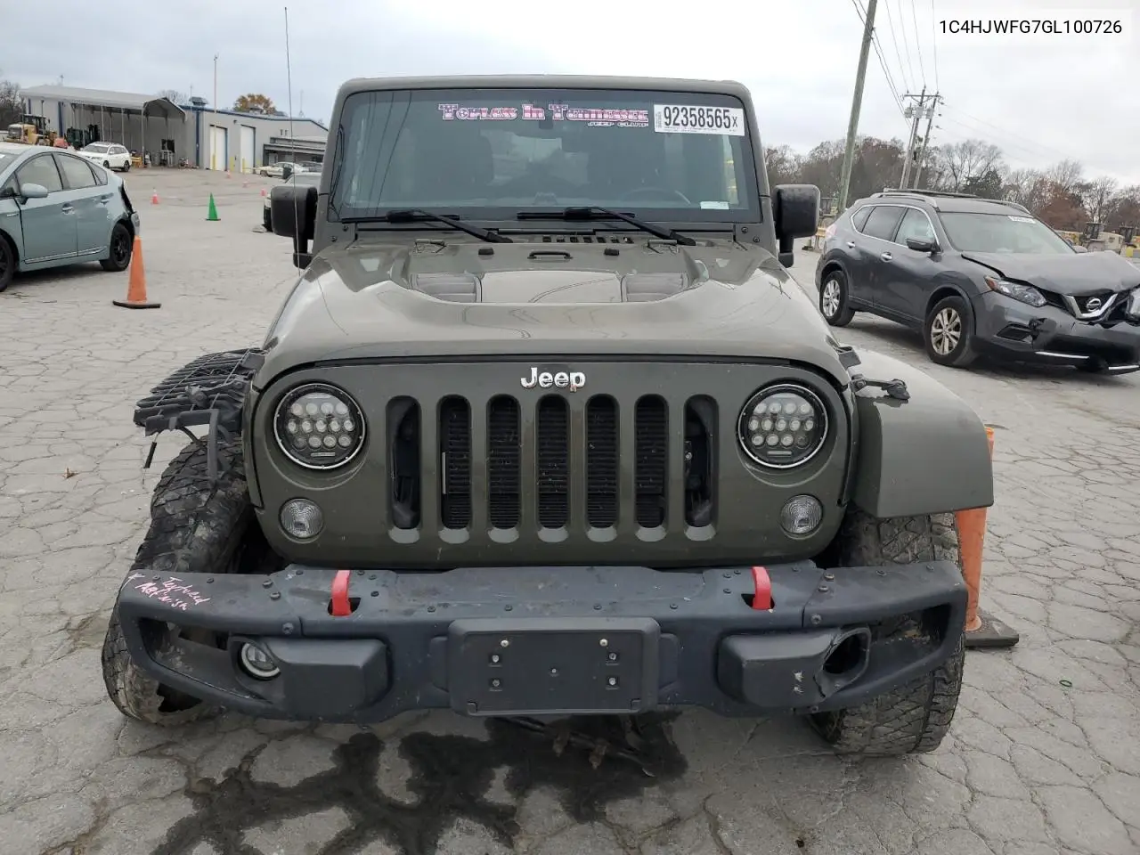 1C4HJWFG7GL100726 2016 Jeep Wrangler Unlimited Rubicon