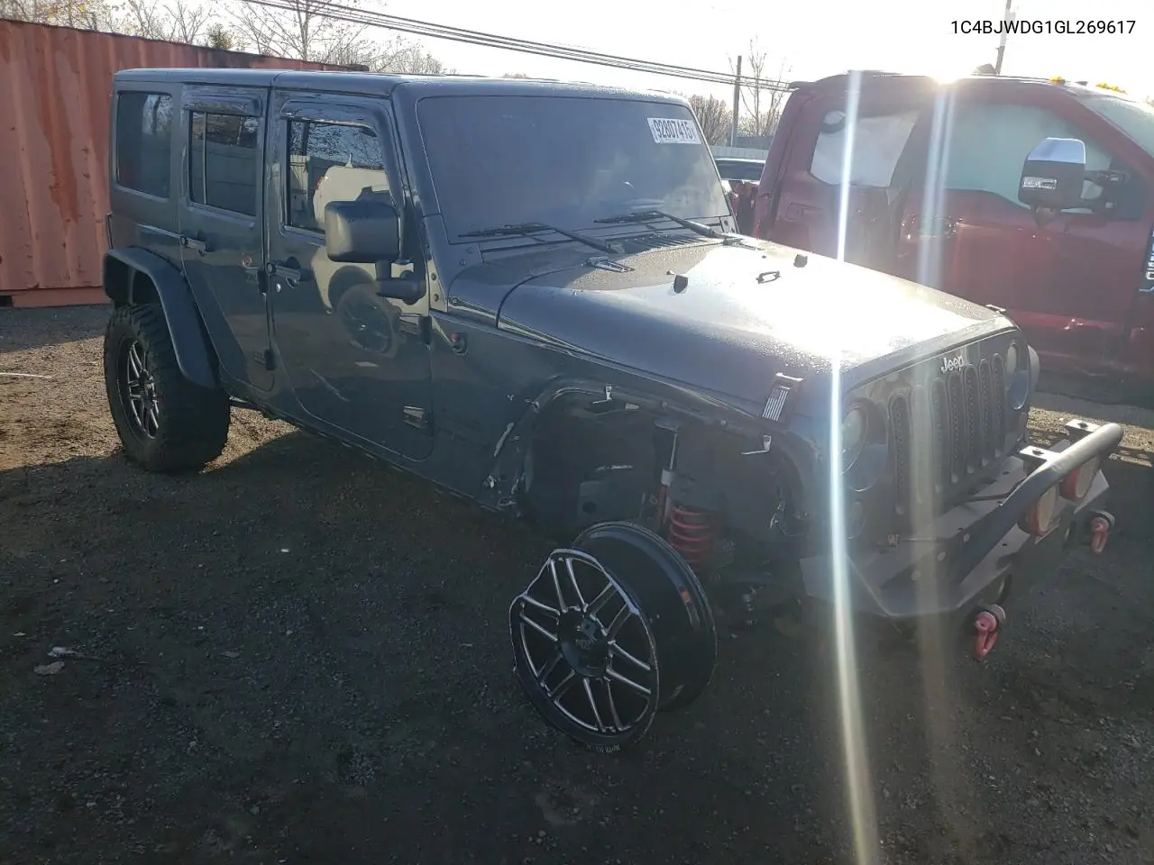 1C4BJWDG1GL269617 2016 Jeep Wrangler Unlimited Sport