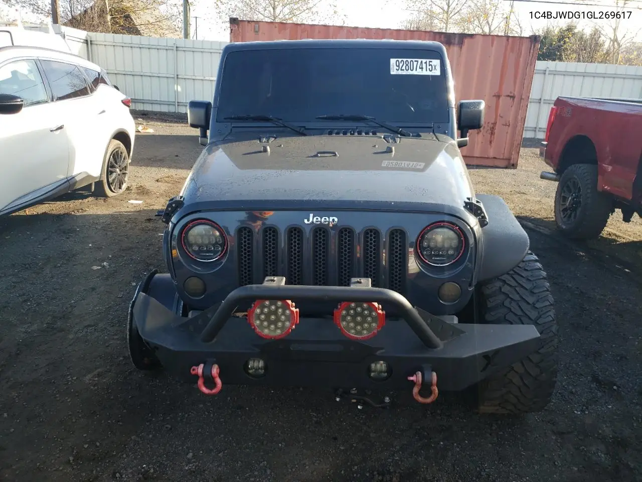 1C4BJWDG1GL269617 2016 Jeep Wrangler Unlimited Sport