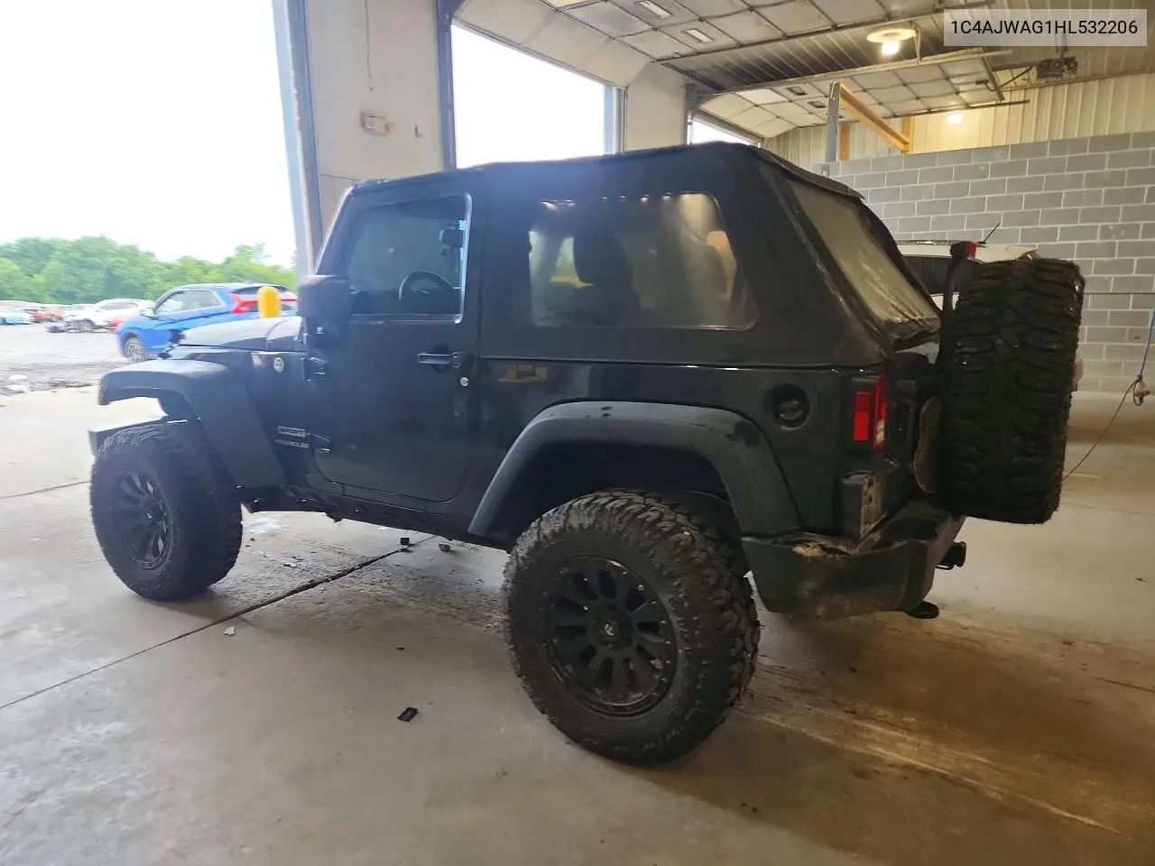 2017 Jeep Wrangler Sport VIN: 1C4AJWAG1HL532206 Lot: 61005246
