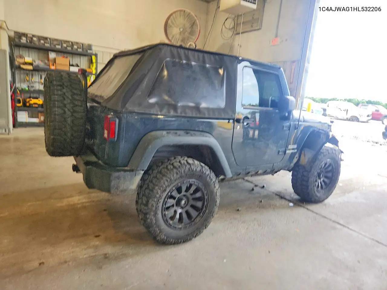 2017 Jeep Wrangler Sport VIN: 1C4AJWAG1HL532206 Lot: 61005246