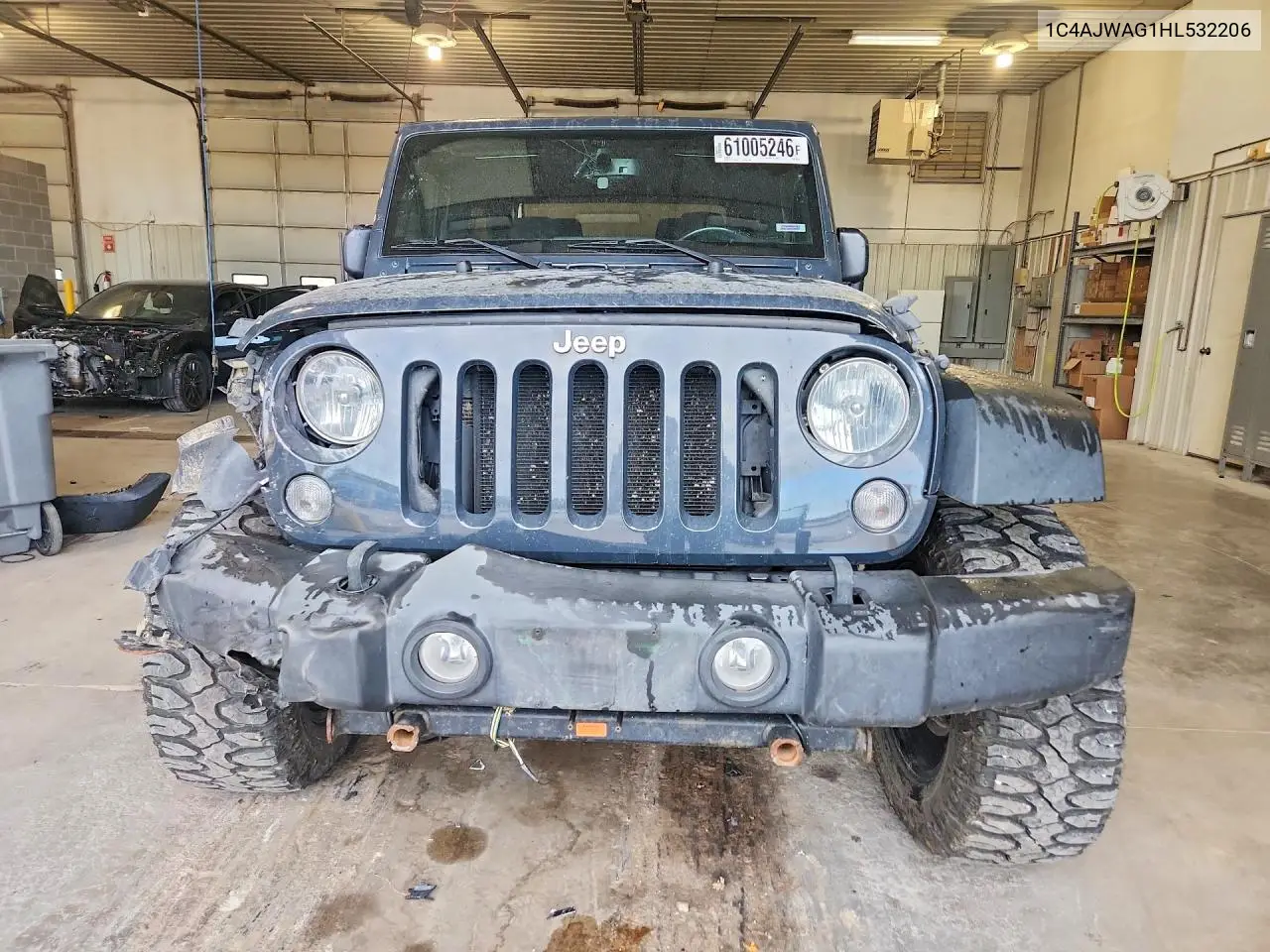 2017 Jeep Wrangler Sport VIN: 1C4AJWAG1HL532206 Lot: 61005246