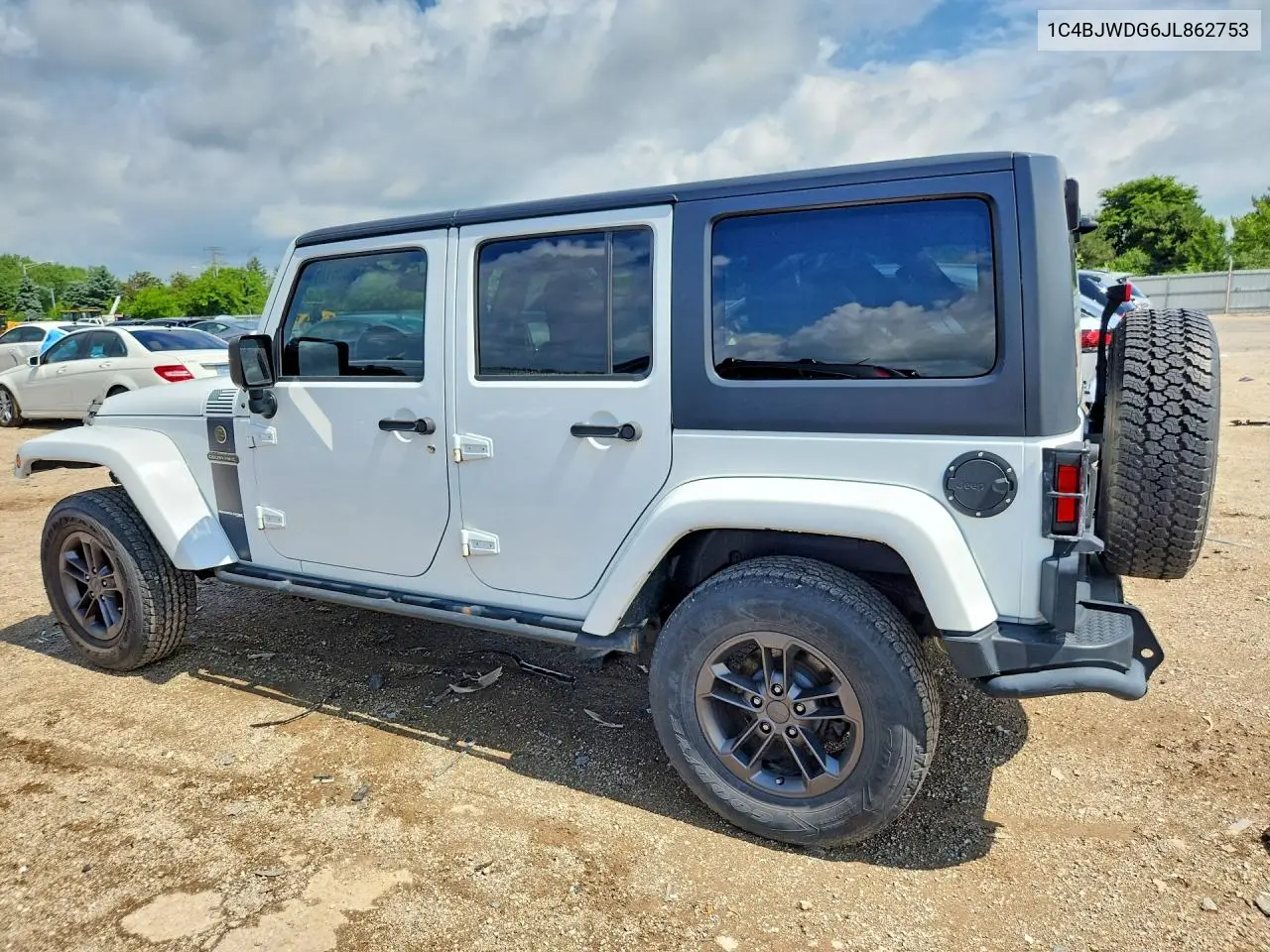 2018 Jeep Wrangler Unlimited Sport VIN: 1C4BJWDG6JL862753 Lot: 56036176