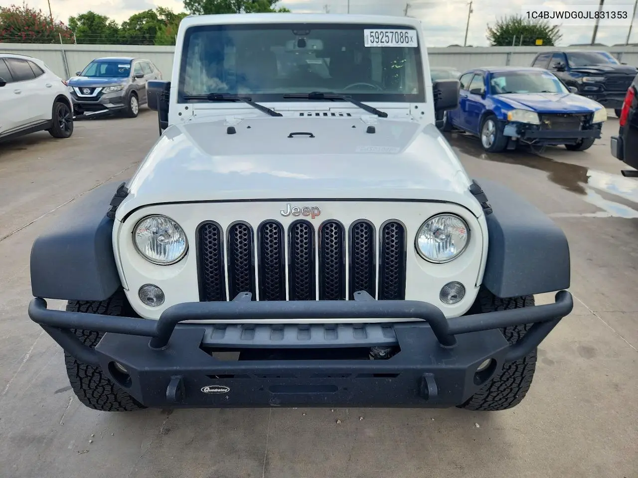 2018 Jeep Wrangler Unlimited Sport VIN: 1C4BJWDG0JL831353 Lot: 59257086