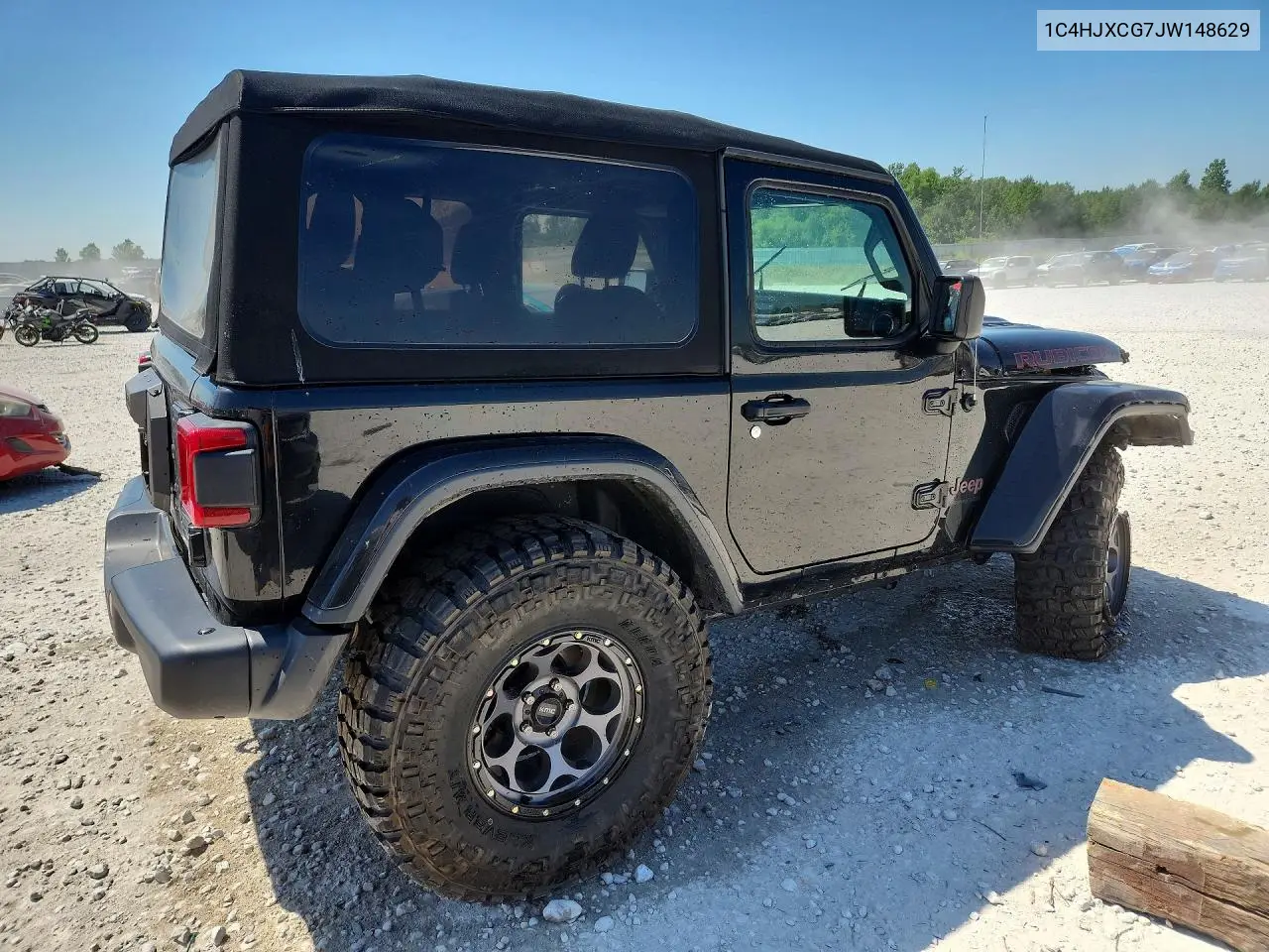2018 Jeep Wrangler Rubicon VIN: 1C4HJXCG7JW148629 Lot: 60687576