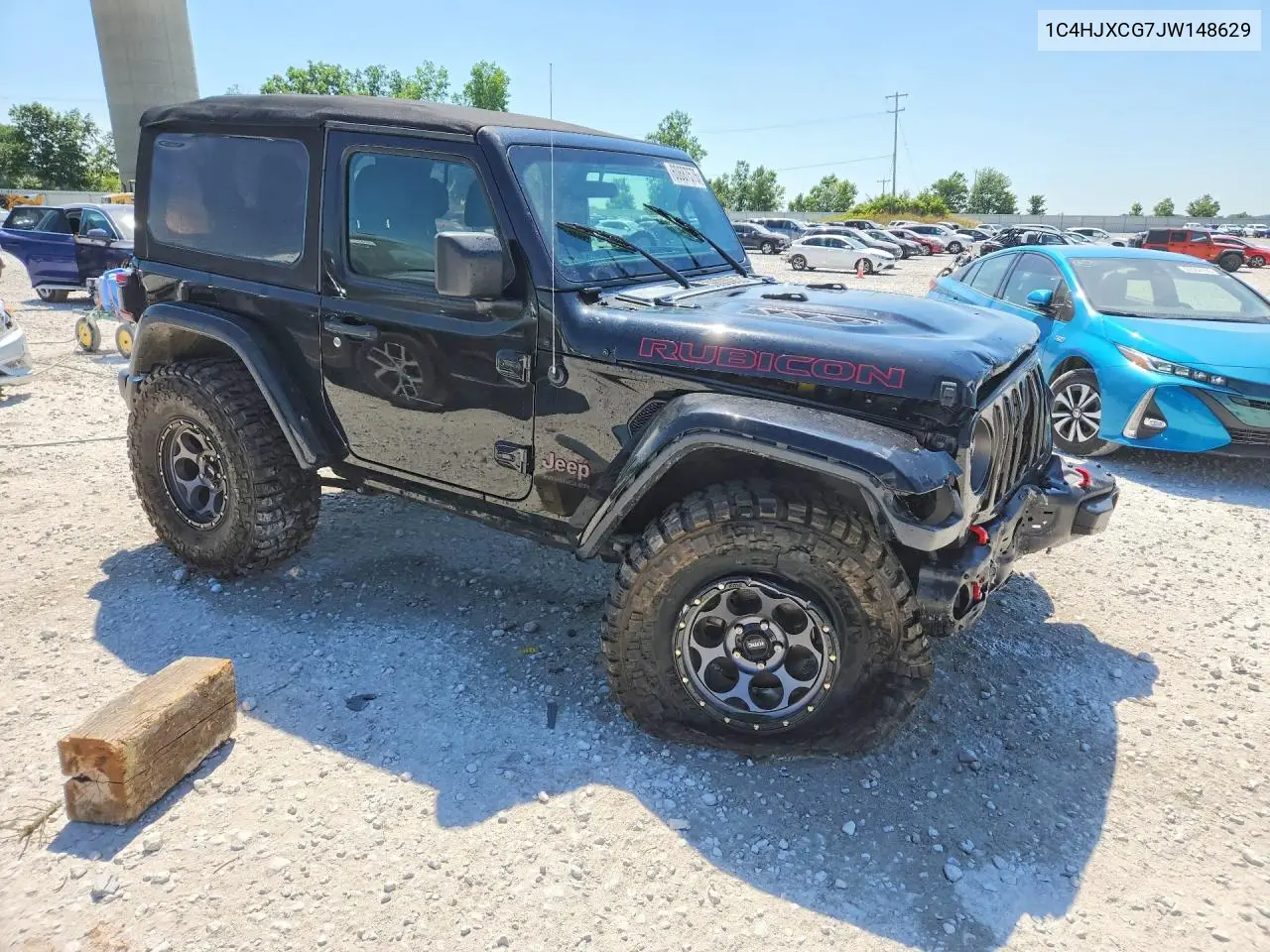 2018 Jeep Wrangler Rubicon VIN: 1C4HJXCG7JW148629 Lot: 60687576