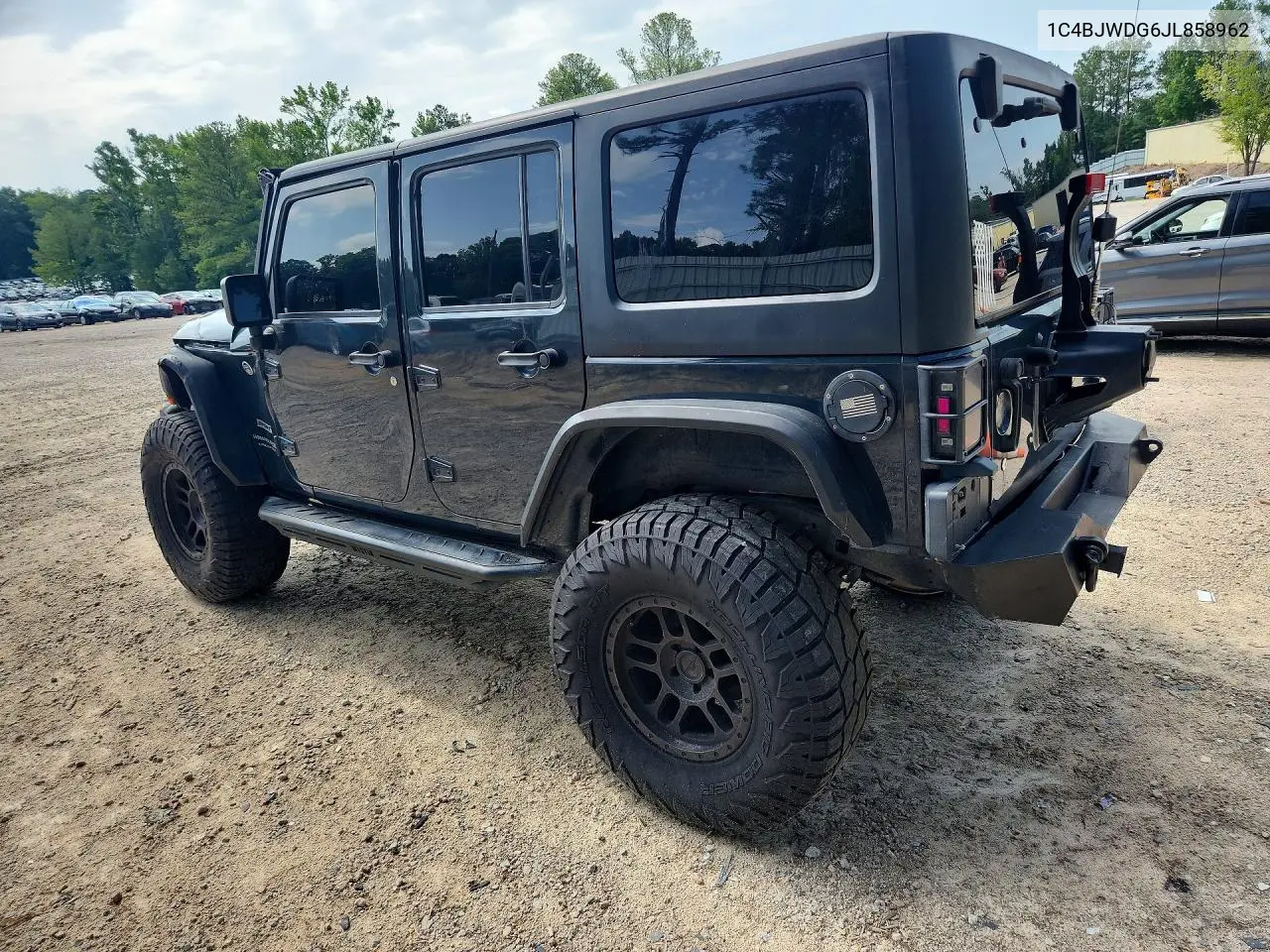 2018 Jeep Wrangler Unlimited Sport VIN: 1C4BJWDG6JL858962 Lot: 61116556