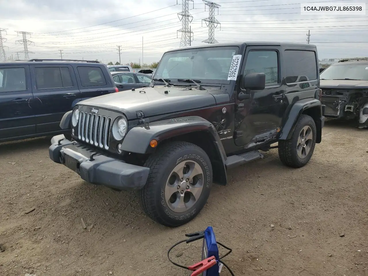 1C4AJWBG7JL865398 2018 Jeep Wrangler Sahara