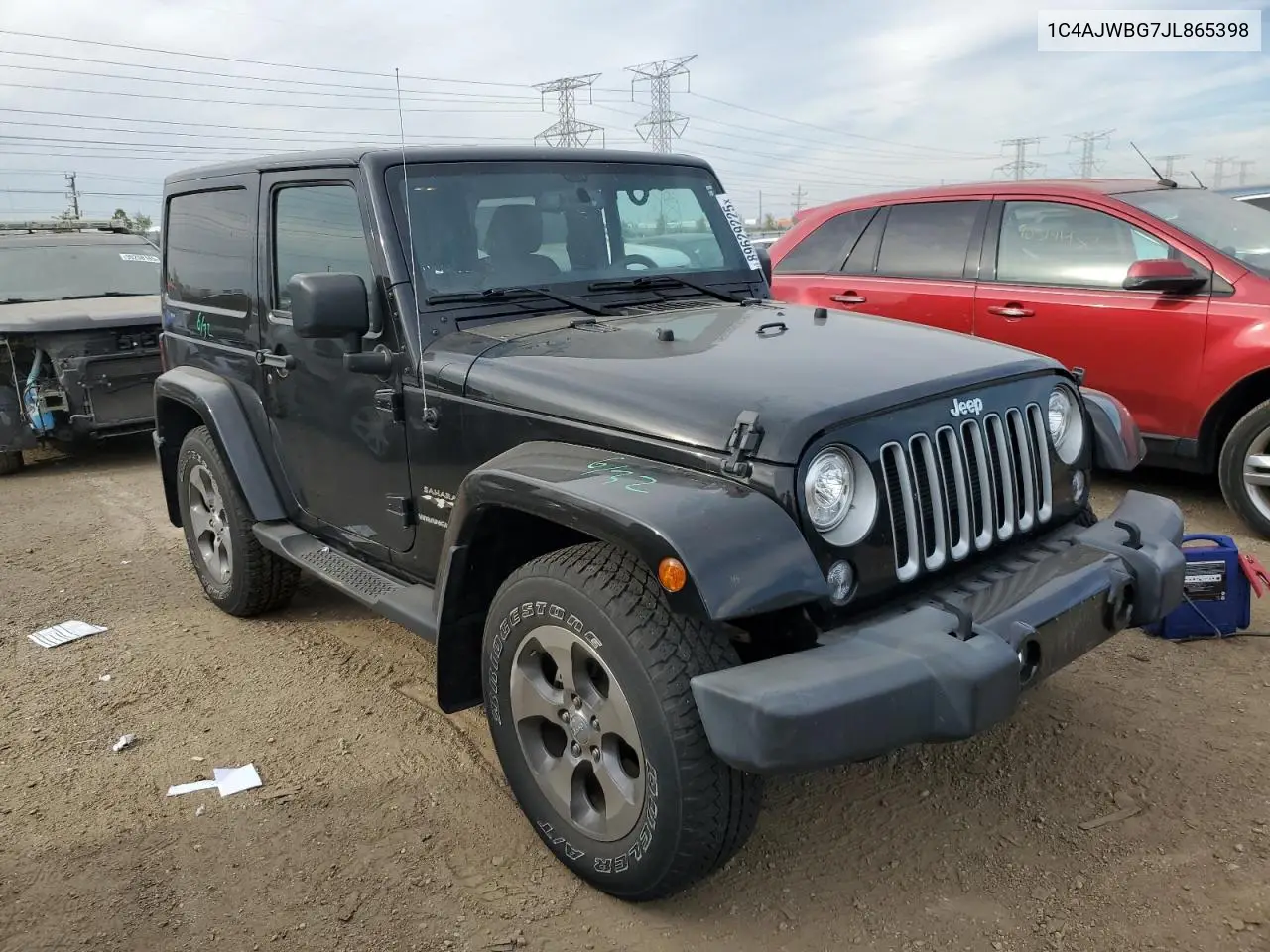 1C4AJWBG7JL865398 2018 Jeep Wrangler Sahara