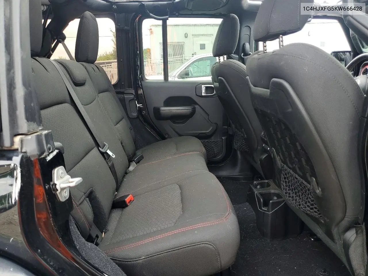 2019 Jeep Wrangler Unlimited Rubicon VIN: 1C4HJXFG5KW666428 Lot: 58713566