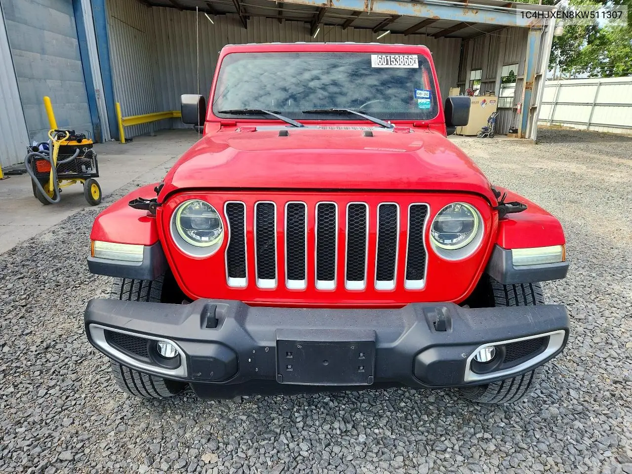 2019 Jeep Wrangler Unlimited Sahara VIN: 1C4HJXEN8KW511307 Lot: 60153866