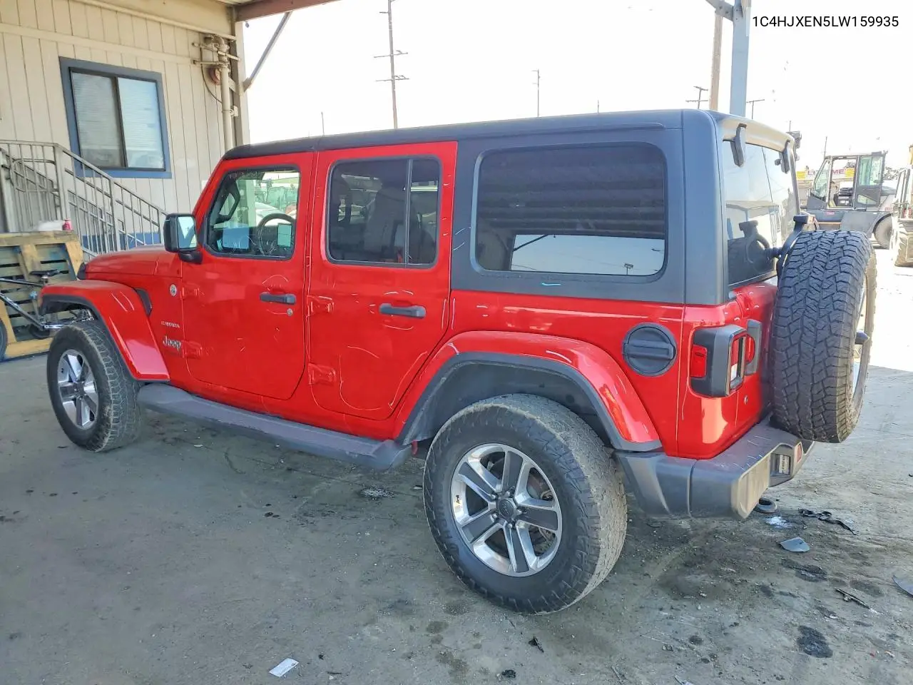2020 Jeep Wrangler Unlimited Sahara VIN: 1C4HJXEN5LW159935 Lot: 56273996