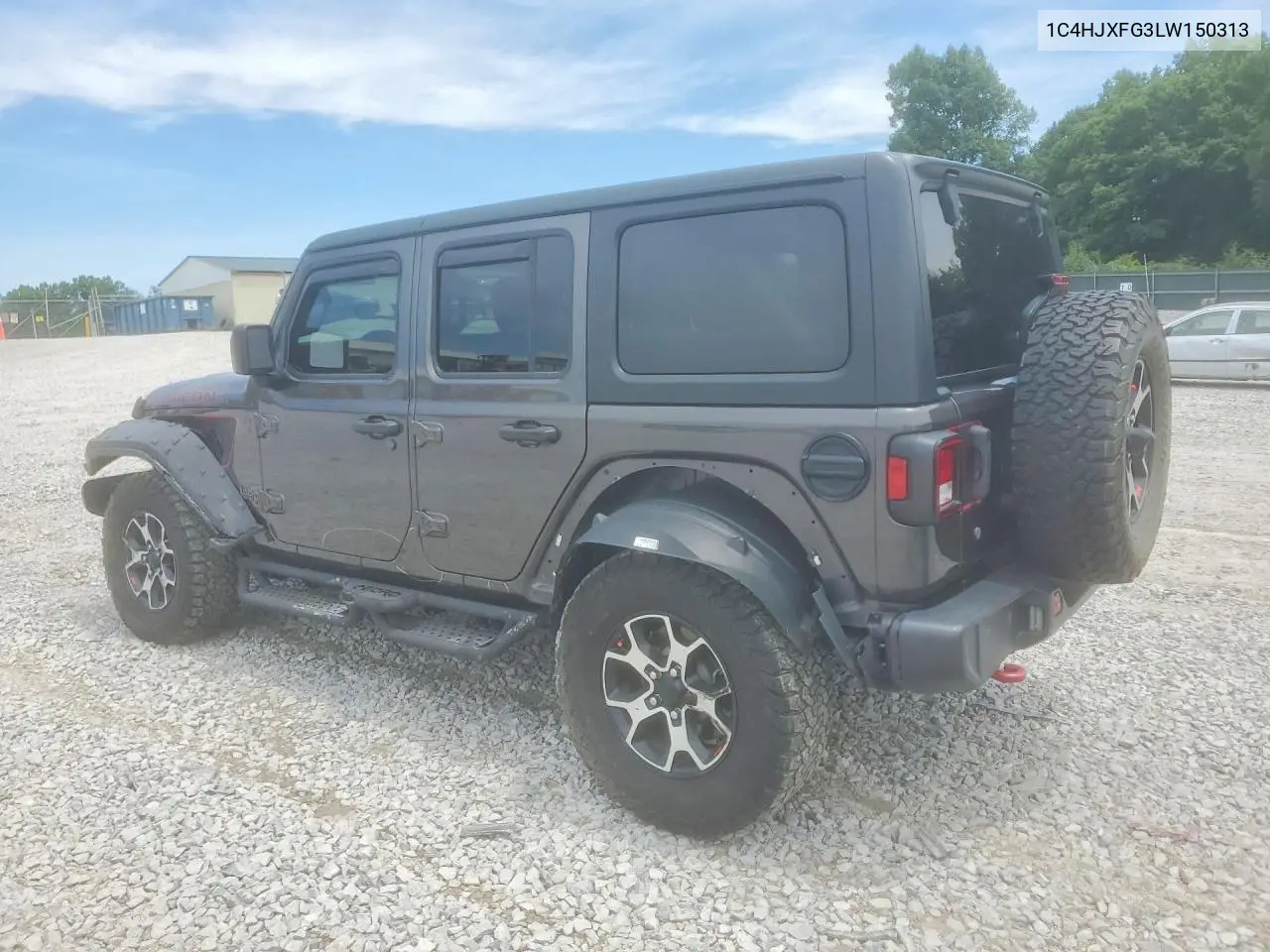 2020 Jeep Wrangler Unlimited Rubicon VIN: 1C4HJXFG3LW150313 Lot: 58536576
