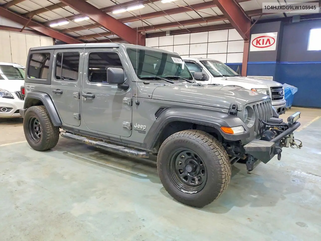 2020 Jeep Wrangler Unlimited Sport VIN: 1C4HJXDG9LW105945 Lot: 58578616