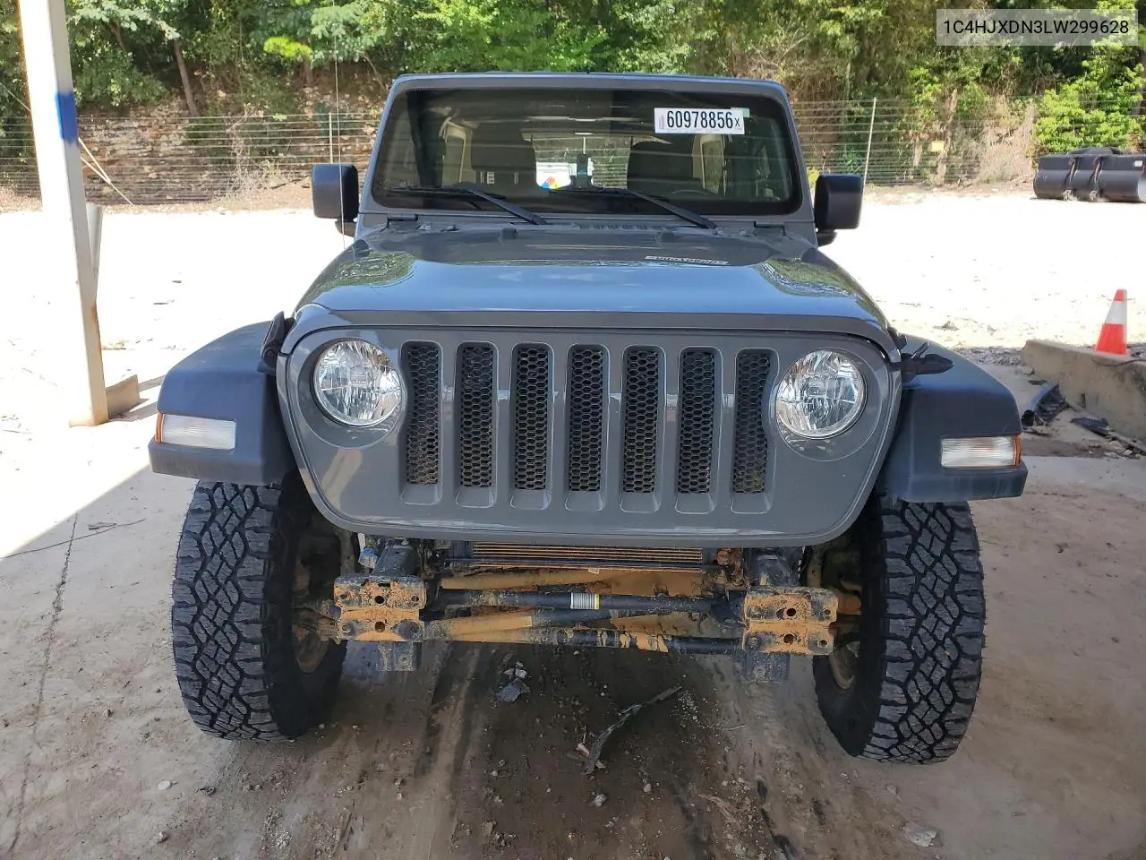2020 Jeep Wrangler Unlimited Sport VIN: 1C4HJXDN3LW299628 Lot: 60978856