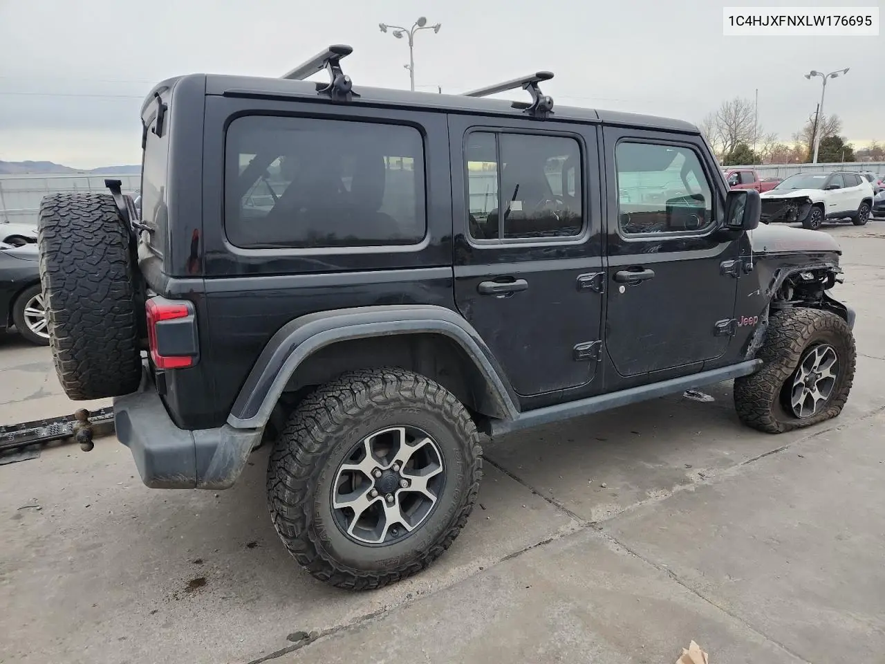 1C4HJXFNXLW176695 2020 Jeep Wrangler Unlimited Rubicon
