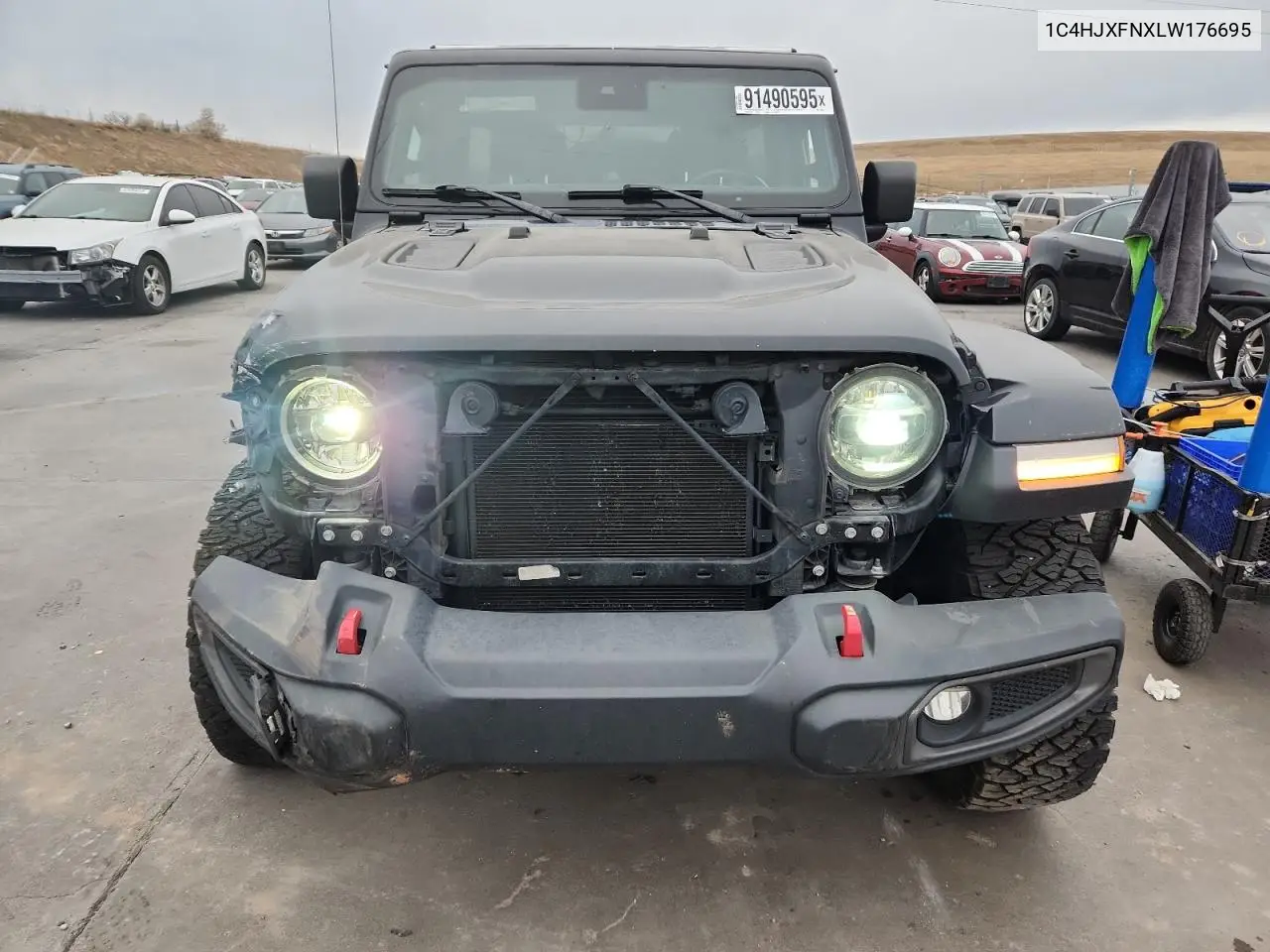 1C4HJXFNXLW176695 2020 Jeep Wrangler Unlimited Rubicon