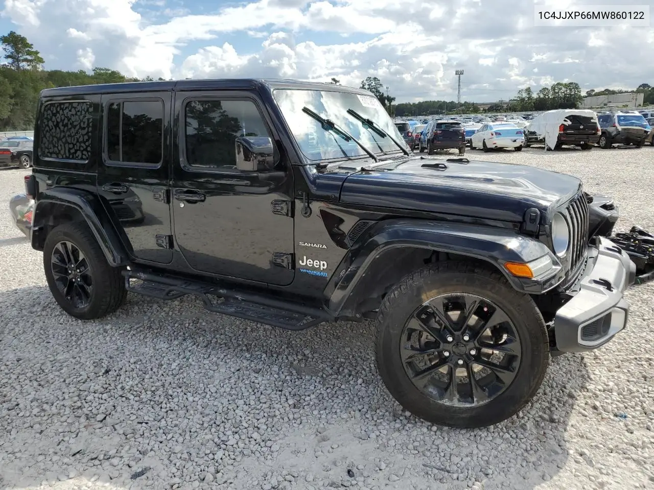 1C4JJXP66MW860122 2021 Jeep Wrangler Unlimited Sahara 4Xe
