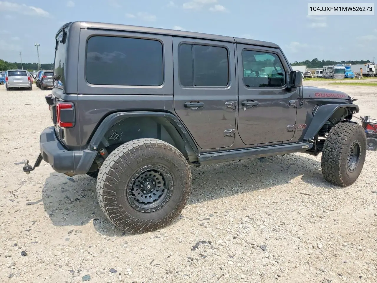 2021 Jeep Wrangler Unlimited Rubicon VIN: 1C4JJXFM1MW526273 Lot: 57068496
